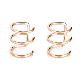 1Pcs/15 Pcs Stainless Steel Ear Cuff Helix Cartilage Clip On Wrap Earrings Fake Nose Ring Non-Piercing Adjustable Men Women