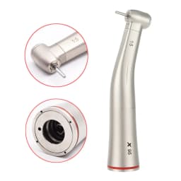 Straight Contra Angle Max X25L/X95L Dental Fiber Optic Contra Angle Low Speed Handpiece 1:1/1:5/20:1 high speed Air Turbine