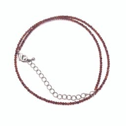 Natural Crystal quartz agate tourmaline Stone 2-3mm Cutting beads Mini necklaces Bracelet are suitable for men and women gifts