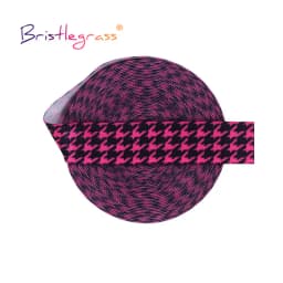 BRISTLEGRASS 2 5 10 Yard 5/8" 15mm Lace Crown Leopard Animal Print Fold Over Elastics FOE Spandex Band Tape Hair Tie Sewing Trim