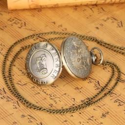 Retro Bronze "Proud To Be A Farmer " Tractor Quartz Pocket Watch Steampunk Necklace Pendant Quartz Fob Watches for Men Women