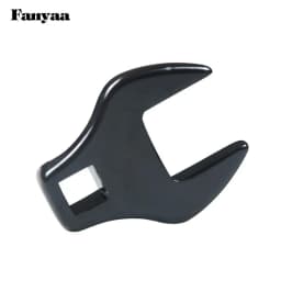 Fanyaa Open End Interchangeable Torque Head, Individual Crowfoot Wrench, Square Drive 1/2", Full Polish 36-48mm Made In Taiwan