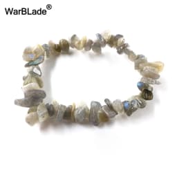 Natural Gem Stone Bracelet Amethyst Irregular Stretch Chip beads Nuggets Quartz Bracelets Bangles Crystal Wristband For Women