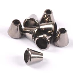 50pcs Silver/Golden Plastic Bell Stopper Without Lid Cord Lock Ends Toggle Clip Rope for Sportswear Backpack Bags DIY Kits