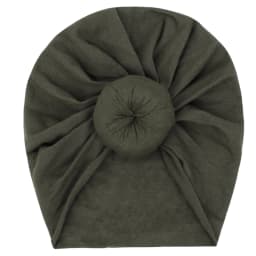 Solid Cotton Donuts Baby Boy Girls Cap Hat 0-4T Sweet Newborn Skullies Beanies Soft Turban India Topknot Headwraps Accessories