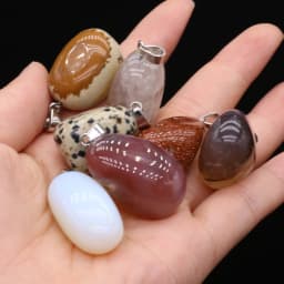 5pcs/lot Natural Amethysts Pendant Irregural Shape Small Pendnat Charms for Making Women DIY Necklace Size 10x25-15x35mm