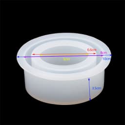 1Pc Bracelet Bangle Silicone 5 Styles 4 Sizes Mold Epoxy Resin Molds For DIY Jewelry Making Finding Tool Supplies Accessories