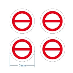 900pcs 3mm Small Screw Hole Sticker Brittle Paper Security Label Removal Proof Tamper Evident Warranty Void If Seal Broken