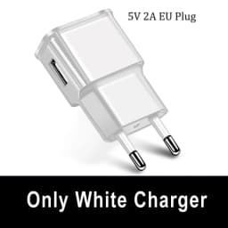 For Samsung A12 A32 A52 A72 A42 5G USB Phone Charger EU Wall Plug Charging Bank For Samsung S20 S10 S9 S8 Plus Type-c USB Cable