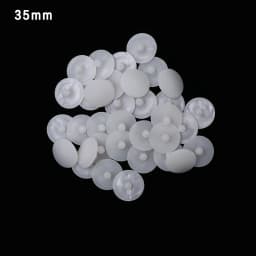 50sets 15/20/25/30/35/45mm White Plastic DIY Doll Joints Teddy Bear Making Crafts Kids Toy Dolls Accessories For Child Toys