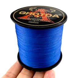 GHOTDA High Density Weaves Fishing Line 4 Strands 300M 100M Multifilament PE Braided Wire Cast Rod Sea Fishing Gear Accessories