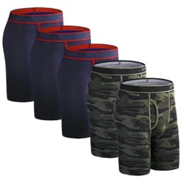 5Pcs Set Boxer Men Underpants Male Cotton Men's Panties Underwear Man Boxershorts Homme High Quality Underware Shorts
