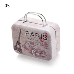 Miniature Suitcase Small Clutch Jewellery Candy Box Doll Handbag for Dolls Miniature Toys Trunk Dollhouse Wholesale