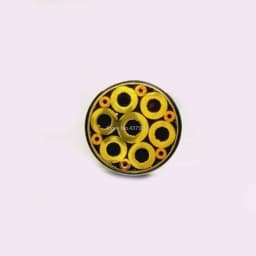 5mm Mosaic Pin Rivets for Knife Handle Screw Decorate 9 Kinds Design Exquisite Style Mosaic Pin Knife Handle Tool Length 9cm