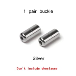 New Flat No Tie Shoelaces Elastic Metal Lock Shoe laces Special Creative Kids Adult Unisex Sneakers Shoelace Fast Lazy Laces