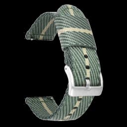 Woven Nylon Strap 18mm 20mm 22mm 24mm Stainless Steel Buckle Quick Release Men Replacement Bracelet Wrist Band Watch Accessories