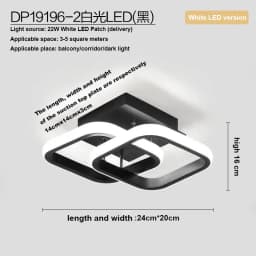 Modern Ceiling Light Aisle Entrance Hall Ceiling Lamp for Livingroom Lights Hallway Balcony Light