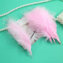 Natural Feathers 10-15cm Turkey Plume 4-6 Inches Chicken Feather Colorful Plumas Para Manualidades For Wedding Dress Decoration