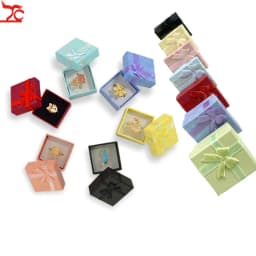 12/24/36pcs Ring Storage Box Earring Storage Gift Box High Quality Paper Jewelry Packaging Container Small Jewelry Box Display