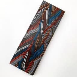 2Pcs G10 Micarta Template Board Sheet Damascus Canvas Material for DIY Knife Handle Material Red/black/orange/blue 130X45X8mm