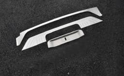 For Mercedes-Benz Vito V-Class W447 2014-2024 Stainless Silver Rear Trunk Inner Outer Bumper Plate Protector Guard Cover Kit