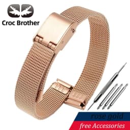 *high quality* DW watch band 8mm 10mm 12mm 13mm 14mm 15mm 16mm 17mm 18mm 19mm 20mm 21mm 22mm 24mm Milanese Strap Accessories