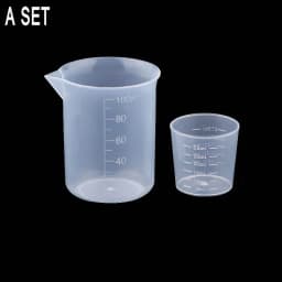 100ML&30ML Plastic Measuring Cup Graduated Beaker Epoxy Resin Jewelry Making Tools Cooking Baking Kitchen Measuring Tools