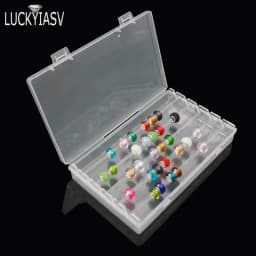 Customized Pandora Charm Beads Holder Bracelet Jewelry Display Storage Box Troll Chamilia Beads Show Case Organizer with Cover