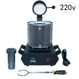 NIUPIKA 3KG Digital Heating Capacity Refining Precious Metal Silver Gold Melting Furnace Machine Jewelry Casting Tool