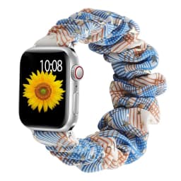 Strap For Apple watch band 40mm 44mm 42mm 38mm 42mm Elastic Nylon bracelet Scrunchie Solo Loop correa iWatch series 6 se 5 4 3