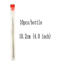 10pcs Stainless Steel Big Eye Curved Beading Needles Easy Jewelry Making Tools for Beads and Pearls Thread String Cord 5 Sizes