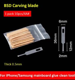 936 Soldering iron Heating Blade For Mobile phone Back Cover Glass Glue Remove Tool Mainboard Glue Fingerprint IC repair Tool