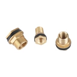 Garden Irrigation 3/8" 1/2" 3/4" 1" Internal & External Thread Adapter Brass Water Tank Water Tower Pipe Drain Adapters 1 pc