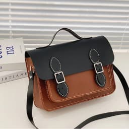 DIY Cambridge Bag Making Material Set PU Leather Handmade Satchel Backpack Handbag Shoulder Bags Crossbody Sewing Accessories