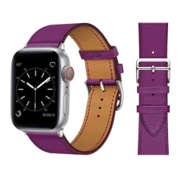 Leather strap For Apple watch band 44mm 45mm 49mm 41mm 40mm Accessorie wristband correa bracelet iWatch series 9 7 8 SE ultra 2