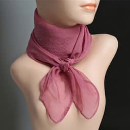 Korean Solid Color Chiffon Square Silk Scarf 70x70CM Summer Sunscreen Thin Transparent Gauze Neck Protection Woman's Shawl P71