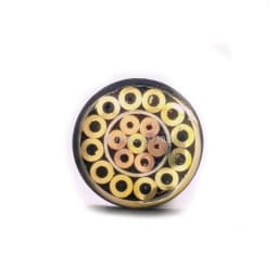 8mm Mosaic Pin Rivets for Knife Handle Screw Decorate 17 Kinds Design Exquisite Style Knife Handle Tool Length 90mm