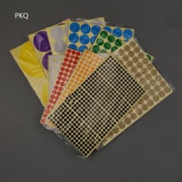 12 Sheets/Pack Mix Color Circle Round Color Coded Adhesive Label Dot Sticker 6mm/8mm/10mm/13mm/16mm/19mm/25mm/32mm/50mm/100mm