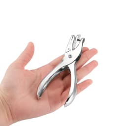 1 Pcs Metal Hand Paper Punch Craft Sheet Single Hole Puncher For Earring Necklace Scrapbooking Punches Materials 3/6mm Hole Size