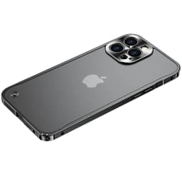 Metal Phone Case For IPhone 12 13 14 15 16 17 Pro Max Cover 16Plus Magnetic Aluminum Frame Phone Shell For IPHON 16 17 Pro Max