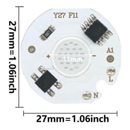 3W 5W 7W 9W AC 220V LED COB LED Chip Lamp Matrix Smart IC NO Need Driver For Flood Light Spotlight Projector Light Bulb Beads