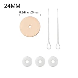 10 Sets Wood Joints Connectors For Handmade Teddy Bear Craft Children Kids Toy DIY Scrapbooking Manual Handicraft Accessory