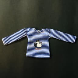 NEW Cute Blyth Dolls’ Clothes Long Sleeve Stripe T-shirt for Blyth 1/6 Dolls Accessories