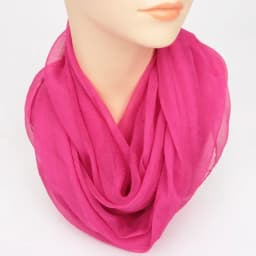 Spring Autumn Chiffon Hedging Bib Pure Color Wild Neck Scarf Women's Soft Light Breathable Decorative Beach Sunscreen Gauze D62