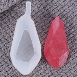 4Pcs Silicone Epoxy Mold Pendant Casting Mould Handmade DIY Crafts Jewelry Making Tool