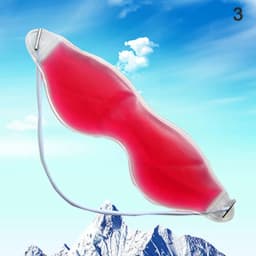 1pc Gel Eye Mask Reusable Cold Cooling Soothing Relief Tired Eye Headache Fatigue Relaxing Pad Remove Dark Circles Eye Ice Bag