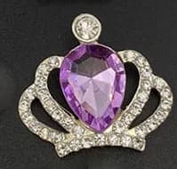 NEW 10Pcs Silver/Gold 22*30MM Alloy Crown Diamond DIY Jewelry Accessories For Rhinestone Handmade Wedding Decoration