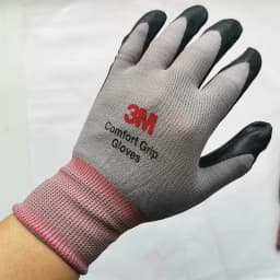 3M Work Gloves Comfort Grip Wear-Resistant Slip-Resistant Gloves Anti-Labor Safety Gloves Nitrile Rubber Gloves