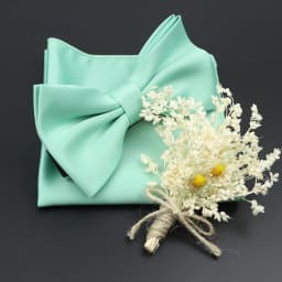 Mens Wedding Bow Tie Brooch Set Romantic Solid Color Silk Polyester Jacquard Woven Bowtie Lapel Pin Hanky Men Gifts Accessories