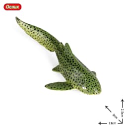 Oenux Sea Life Animals Model Action Figures Ocean Fish Sailfish Bass Grouper Salmon Aquarium Figurines PVC Educational Kids Toy